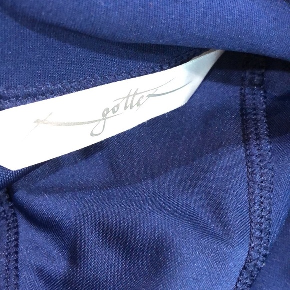 GOTTEX athletic jacket zippered size small blue - Picture 5 of 7